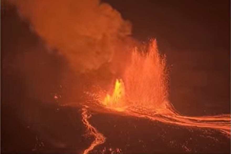Alarma en Hawái: el volcán Kilauea registra altos niveles de gas volcánico y un cráter inestable