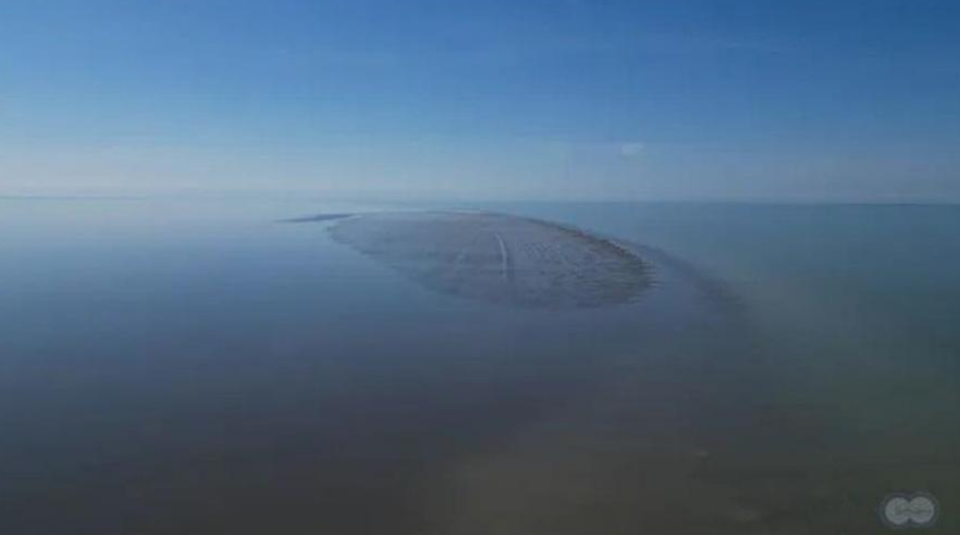 La aparición de una nueva isla en el mar Caspio encendió las alarmas por el calentamiento global