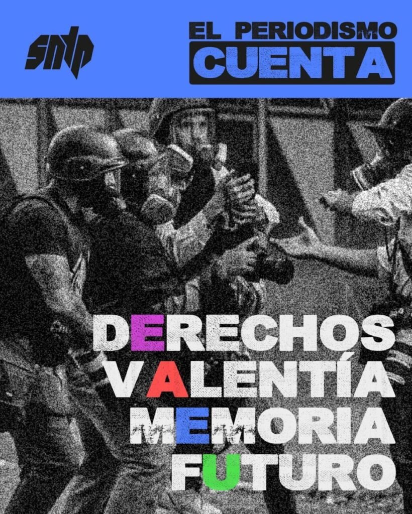 Contra el silencio y por la libertad de los periodistas presos: “El periodismo cuenta”, campaña del SNTP